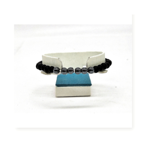 Noir Hematite Line Bracelet