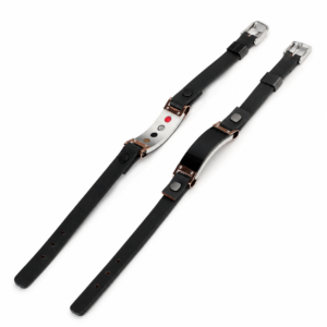 Noir Leather Strap Bracelet