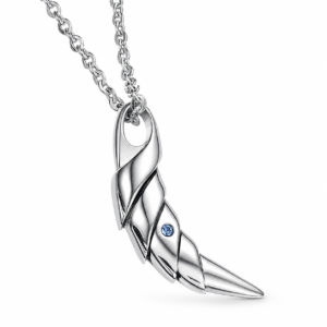 Azure Horn Pendant