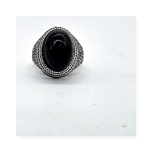 Onyx Oval Signet Ring