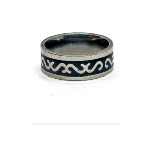 Wave Enamel Band