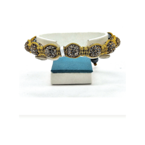 Solara Crystal Medallion Bracelet