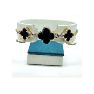 Noire Clover Bracelet