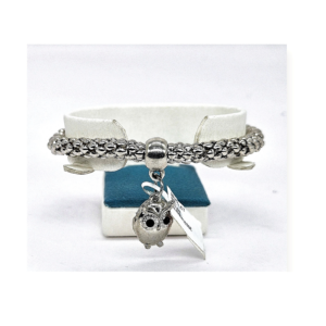 Luna Owl Charm Bracelet