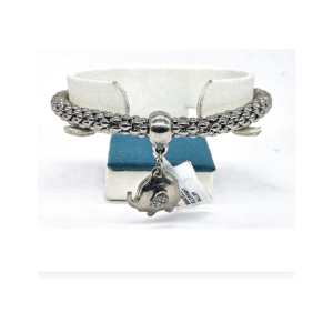 Safari Elephant Charm Bracelet