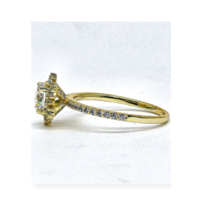 Élan Split-Shank Solitaire Ring